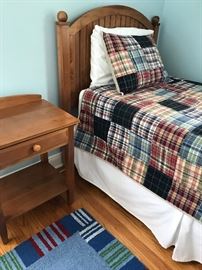 Ethan Allen Boys Room x long Bed