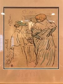 Toulouse-Lautrec artwork
