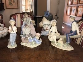 Lladro figurines...sorry, no boxes  :-(