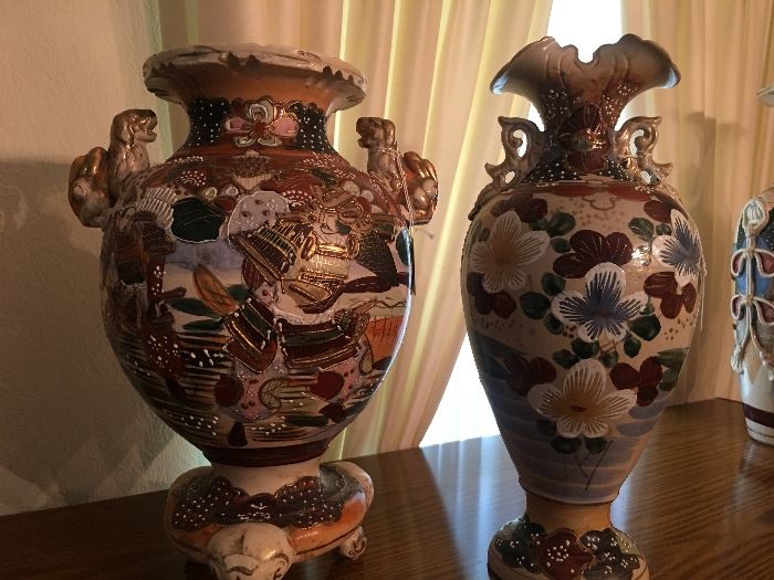 Antique Asian vases