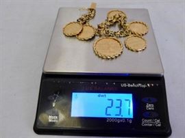 23.7 dwt gold bracelet