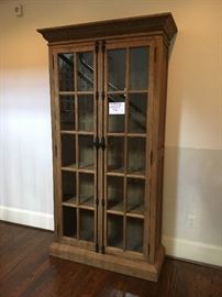 Restoration Hardware French Casement Double Glass Door Cabinet ($960)