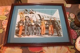 Mercury 7 signed photo