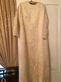 Brocade vintage dress