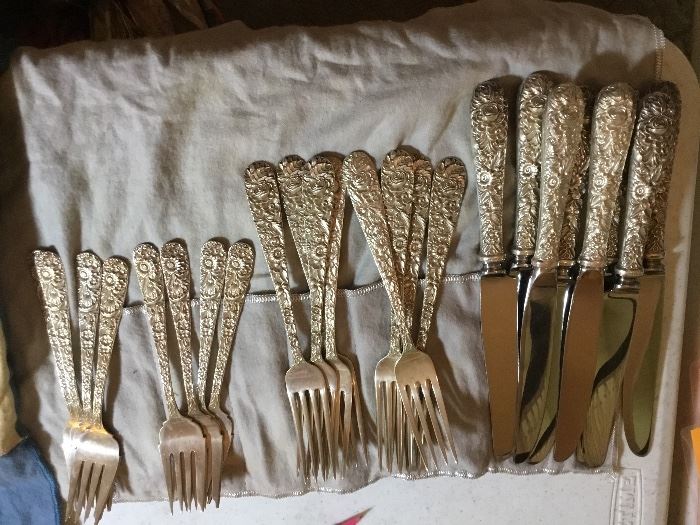 Kirk and Son's Repousse flatware