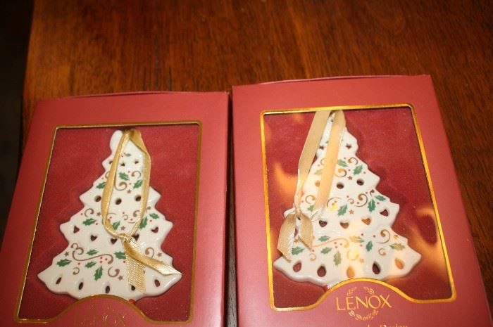 Lenox ornaments