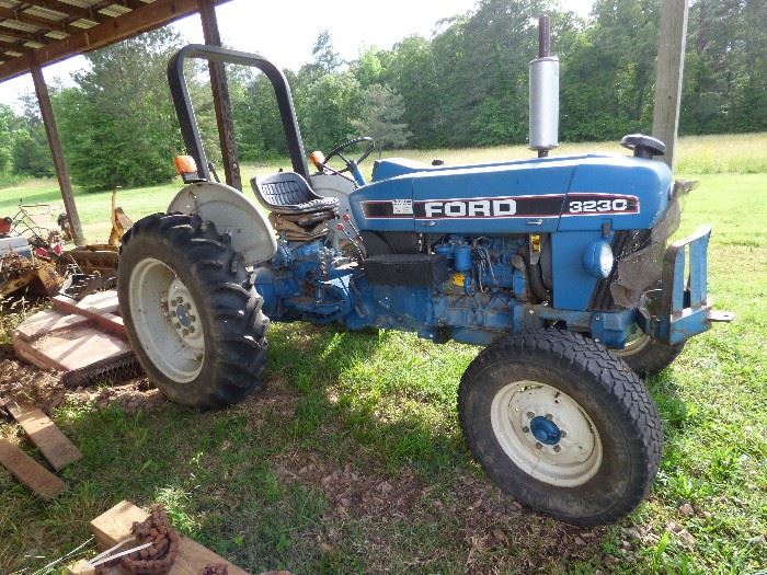 1994 Ford 3230 (Model # BS514C, with 654 hours).  We will be accepting bids on this tractor starting at $6500 through Saturday @ 1 PM.