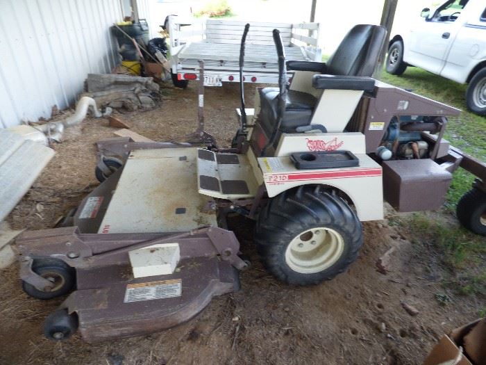 Grasshopper 721 D Zero Turn Mower with 1229 hours. (Just came out of shop for check up) Has NEW blades, belts & filter. Accepting Bids starting at $3000  through Saturday, May 26 @ 1 PM.  