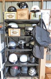 Harley-Davidson & other motorcycle helmets & bags