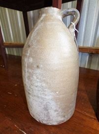 Salt glazed beehive jug