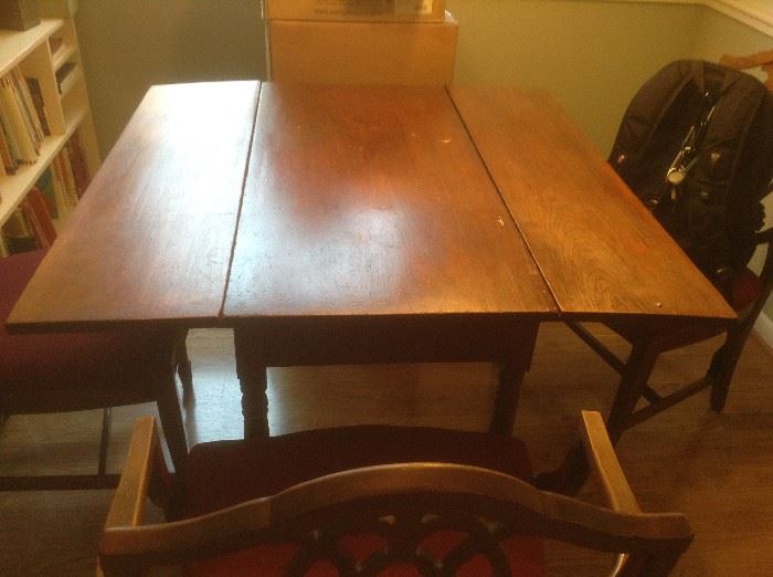 Antique Kitchen Folding Table