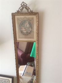 Victorian Hall Mirror 