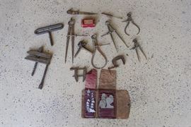 Vintage Starrett USA Tools:  $6.00-$27.00