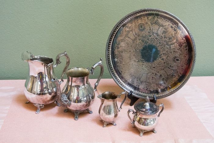 Rogers Silver Plate.  $12.00-$45.00