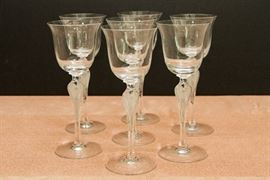 Faberge Frosted Dancing Fairy Stems.  (7)  $189.00 Set