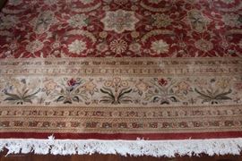 Palace size Rug.  140" w x 170"L (10' x 15')  $750.00