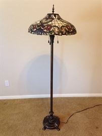 Tiffany Style Floor Lamp.  $135.00