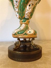 Porcelain Boudoir Lamp From the 1930's:  $130.00