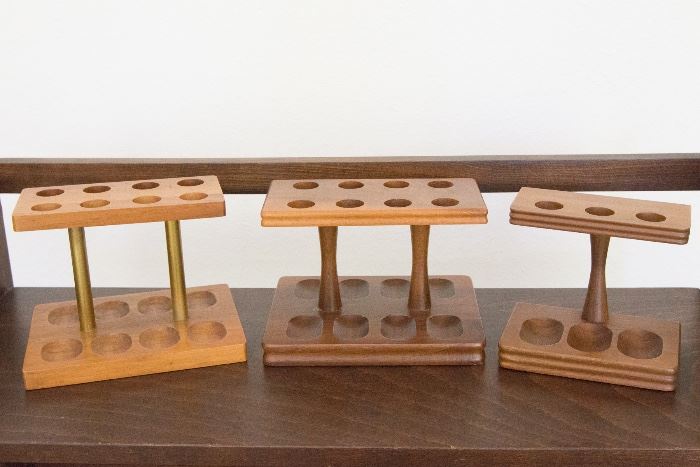 Wood Pipe Stands:  $12.00-$15.00
