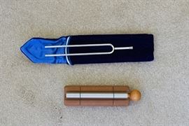 Tuning Fork:  $9.00  Meditation Chime:  $12.00