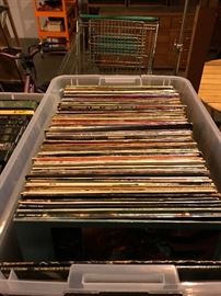 LARGE SELECTION OF RECORDS 