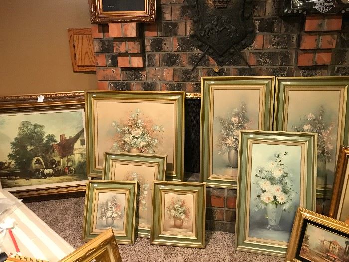 LARGE SELECTION OF ORIGINAL PAINTINGS 