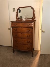 Beautiful antique dresser with mirror
