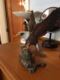Eagle statues