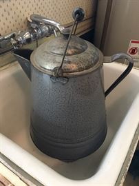 Old antique water pot