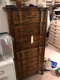 Tall lingerie chest by Stanley furniture in excellent condition