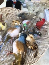 Bird crafts items 