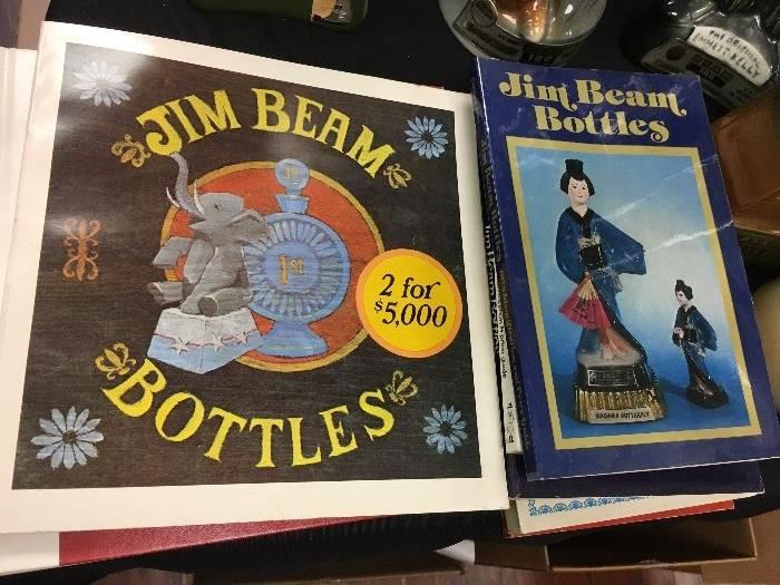 JIM BEAM Bottles collector books
