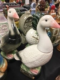 JIM BEAM duck decanters