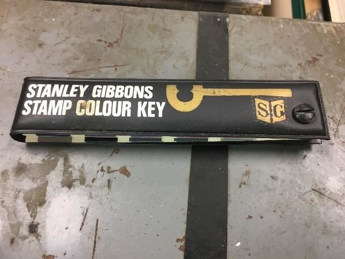 Stanley Gibbons Stamp Colour Key