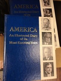 America, An Illustrated diary of It's most Exciting Years, 20 volume collection