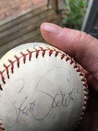Steve Garvey signed baseball