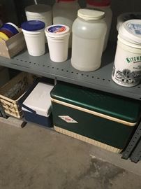 Ice chest and misc. 