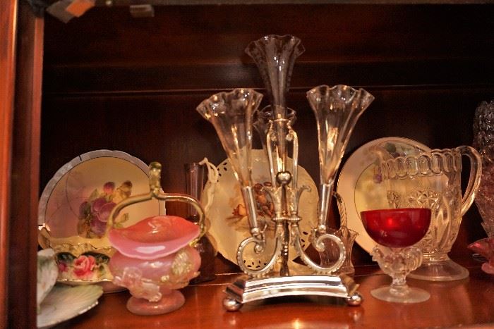 Antique glassware