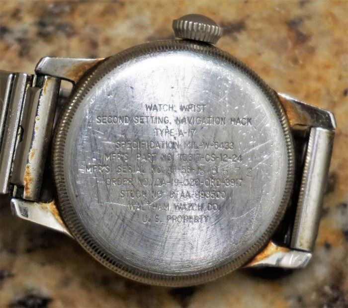 Vintage military watch
