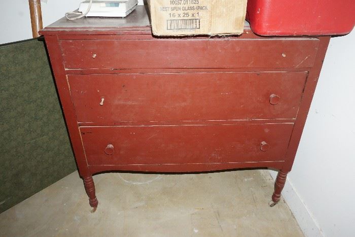 Vintage painted dresser