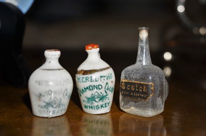 Liquor bottle miniatures