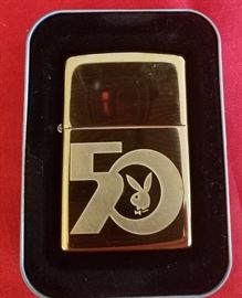 Playboy 50th anniversary Zippo lighter