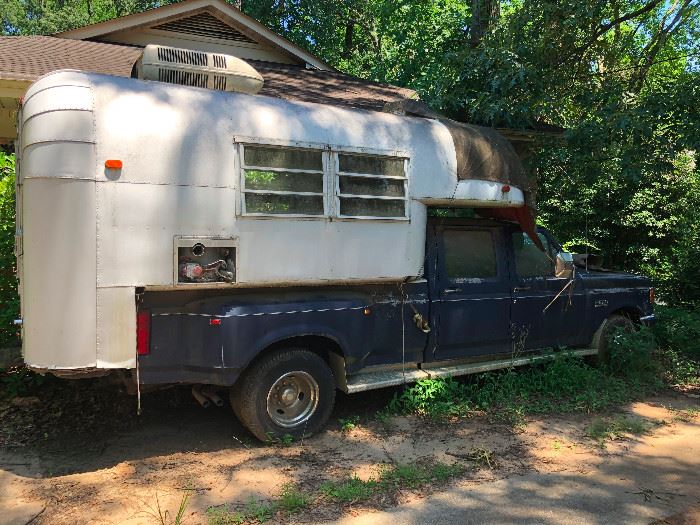 1960 Vintage Avion Camper for Sale. Ford Truck is NOT for sale