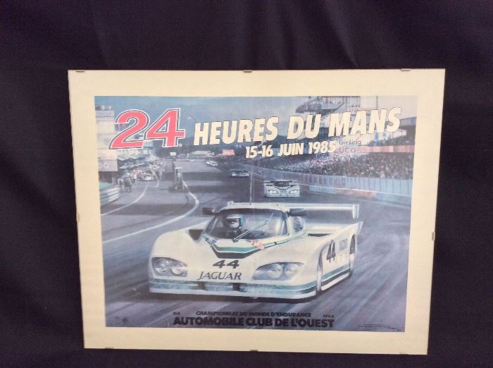 24 Hours Le Mans Poster. 