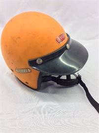 Vintage Levior Race Car Helmet from Belgium. 