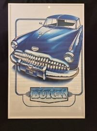 Buick Poster. 25" x 37". 