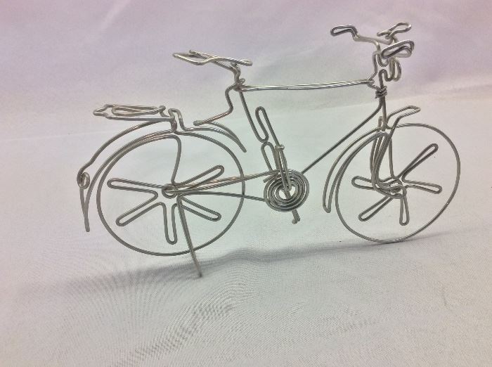 Wire Art Bicycle. 