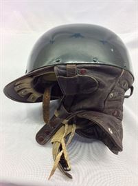 Vintage Race Car Helmet.