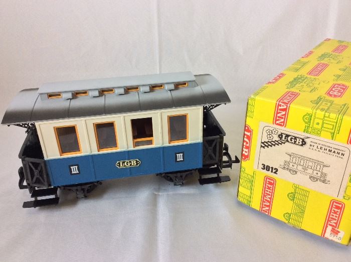 LGB Model Train Set. Made in Germany by Lehmann.