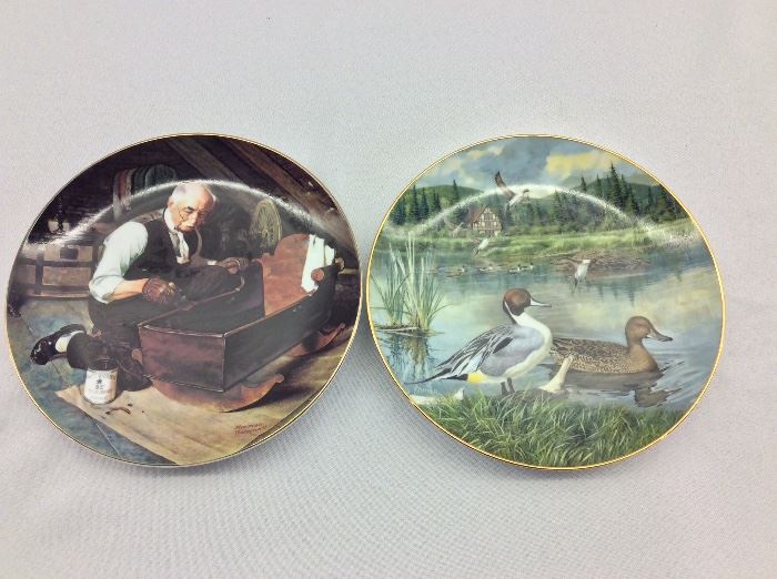 Knowles American Decorative Plates. 